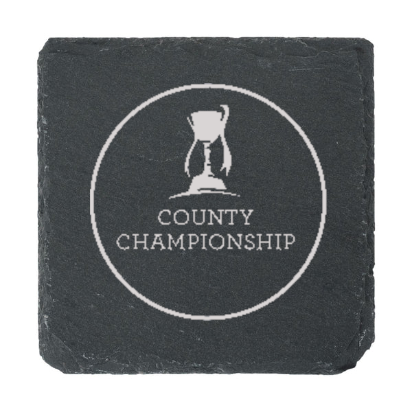 County Cricket Slate Coasters