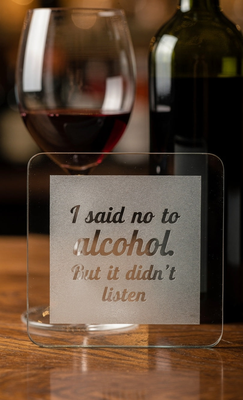 Personalised Glass Coaster
