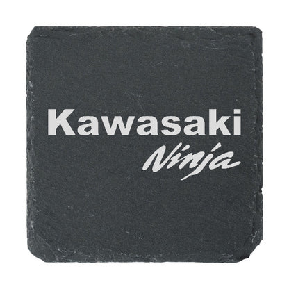 The Bikes Slate Coasters