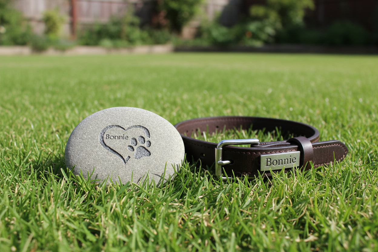 Personalised Pet Memorial Rock
