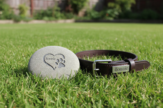 Personalised Pet Memorial Rock