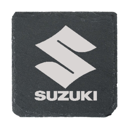 The Bikes Slate Coasters