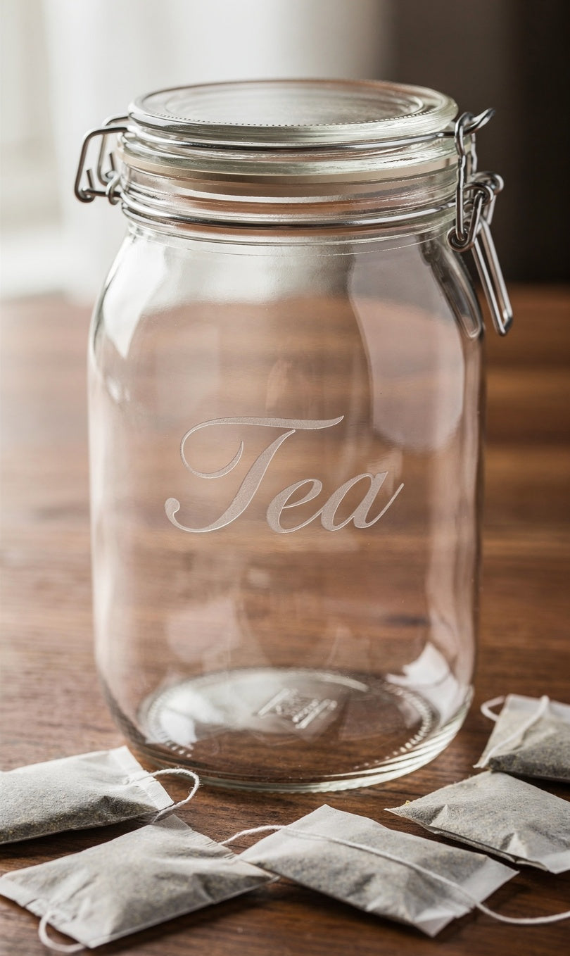Personalised Clip Top Jars