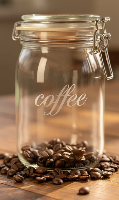 Personalised Clip Top Jars