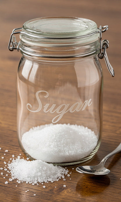 Personalised Clip Top Jars