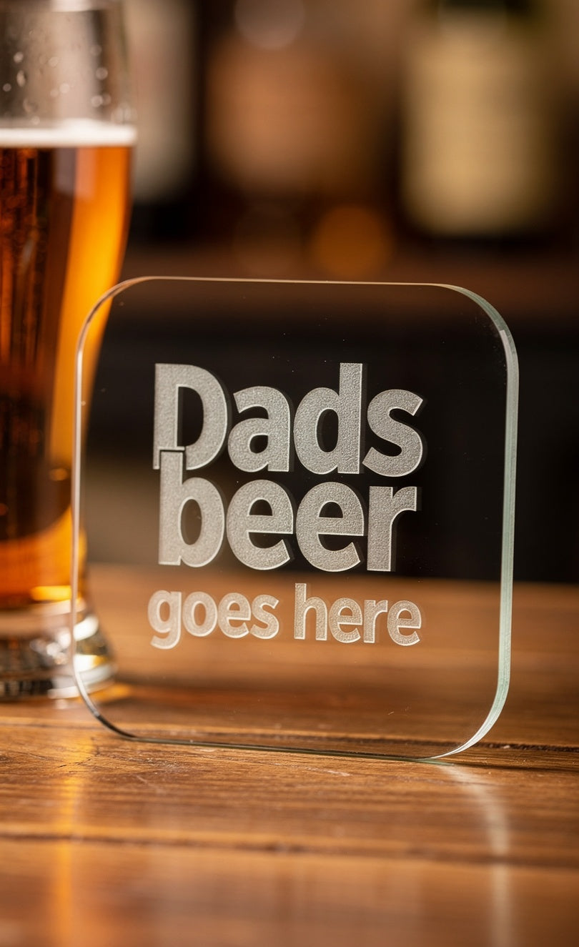 Personalised Glass Coaster