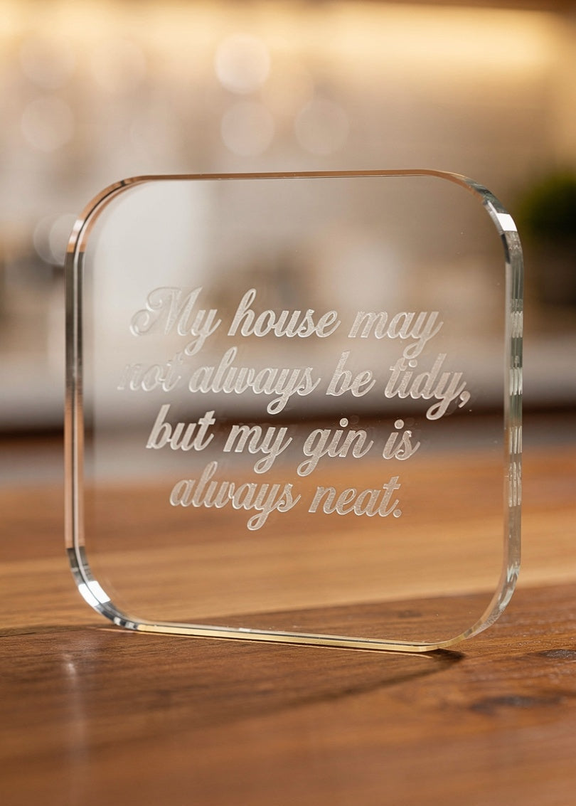 Personalised Glass Coaster
