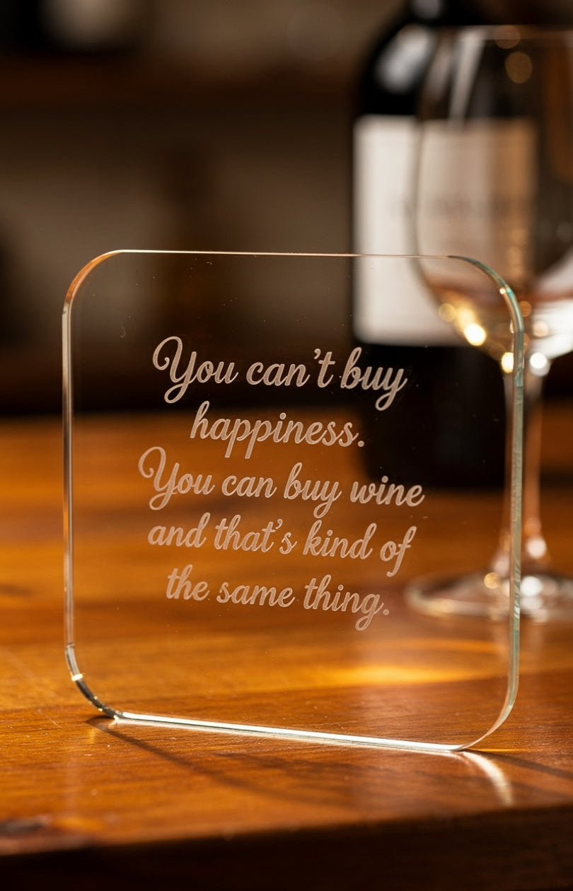 Personalised Glass Coaster