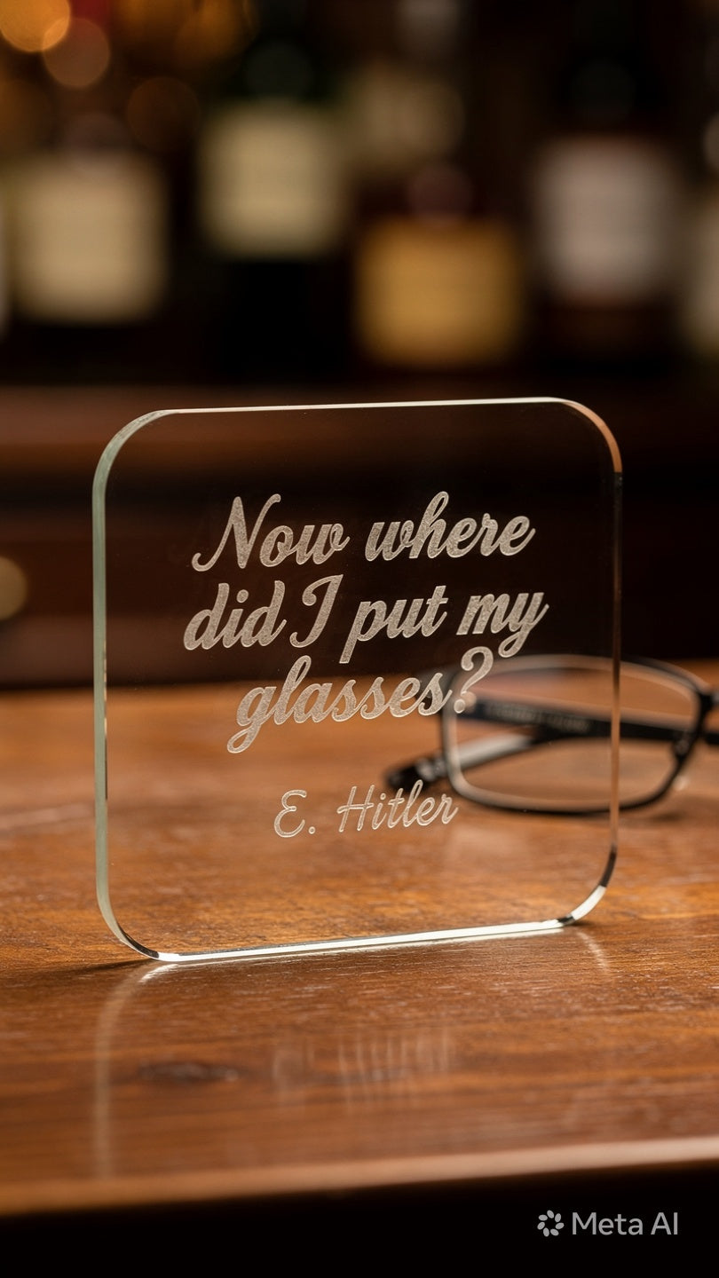 Personalised Glass Coaster
