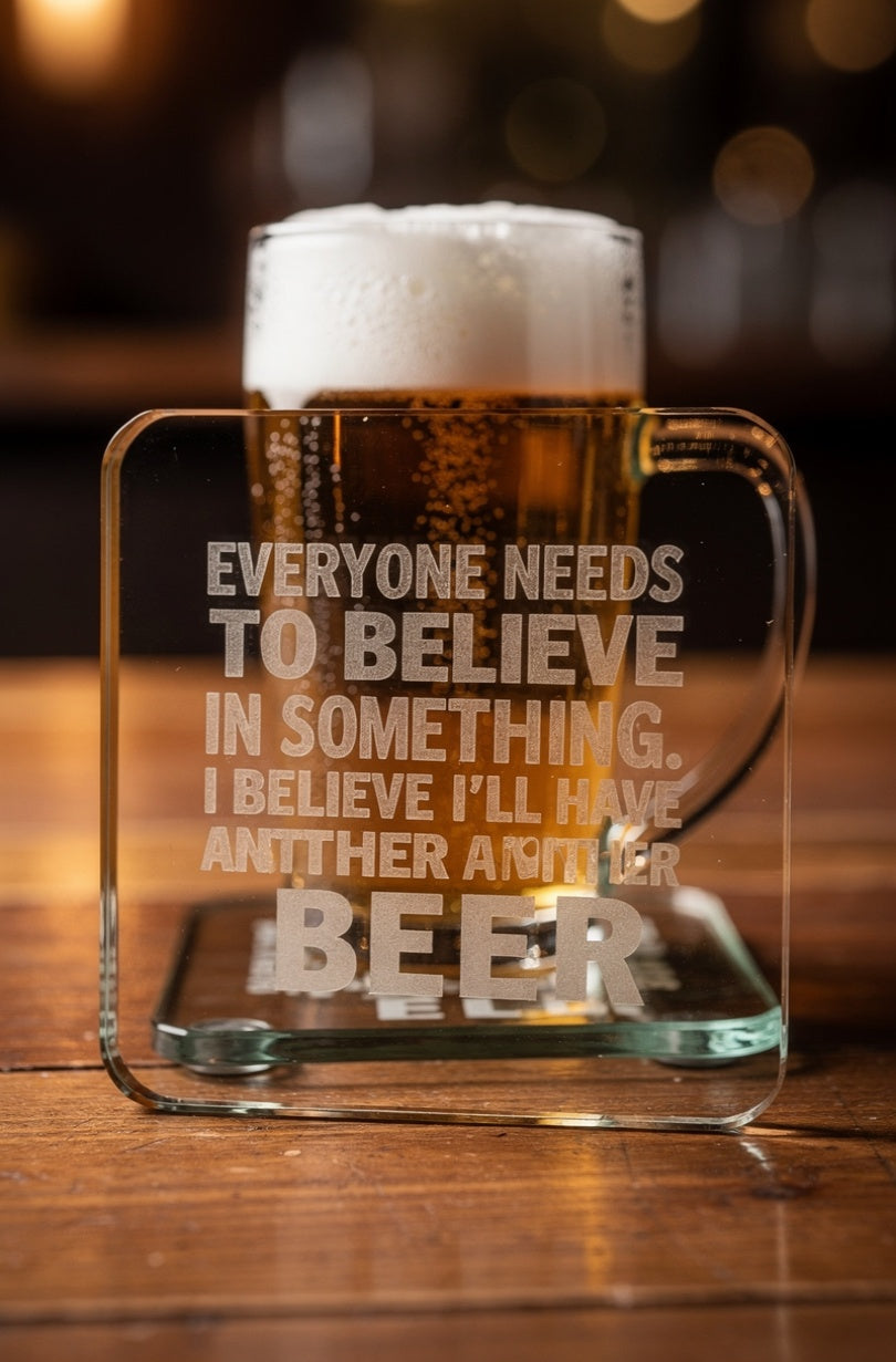 Personalised Glass Coaster