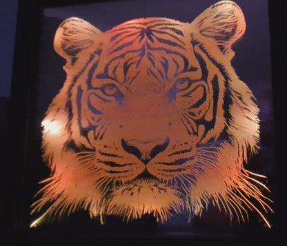 LED Lightbox Mirror - Tiger